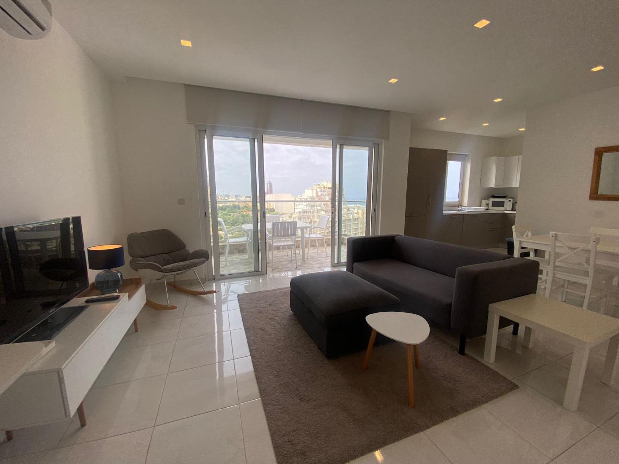 Spectacular Distant Seaview Apt Sliema Luaran gambar
